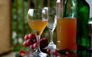 Домашнее вино из винограда с добавлением воды и сахара