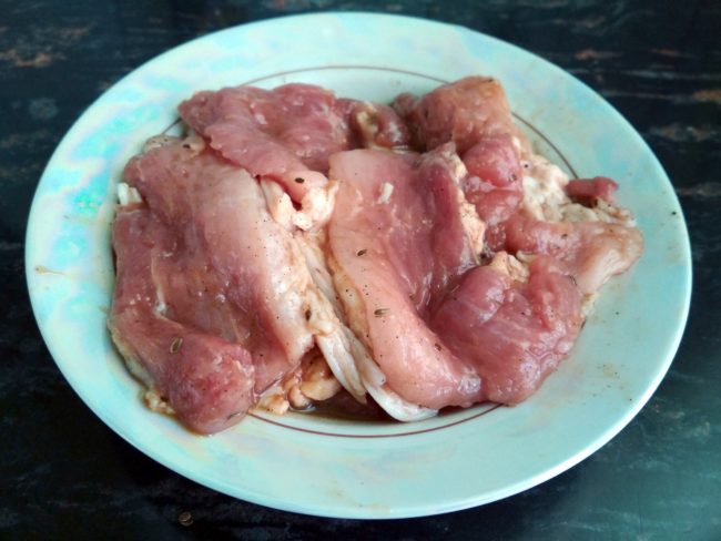 маринованная свинина